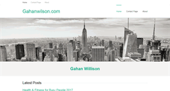 Desktop Screenshot of gahanwilson.com