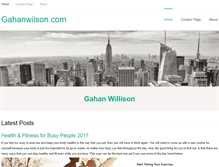 Tablet Screenshot of gahanwilson.com
